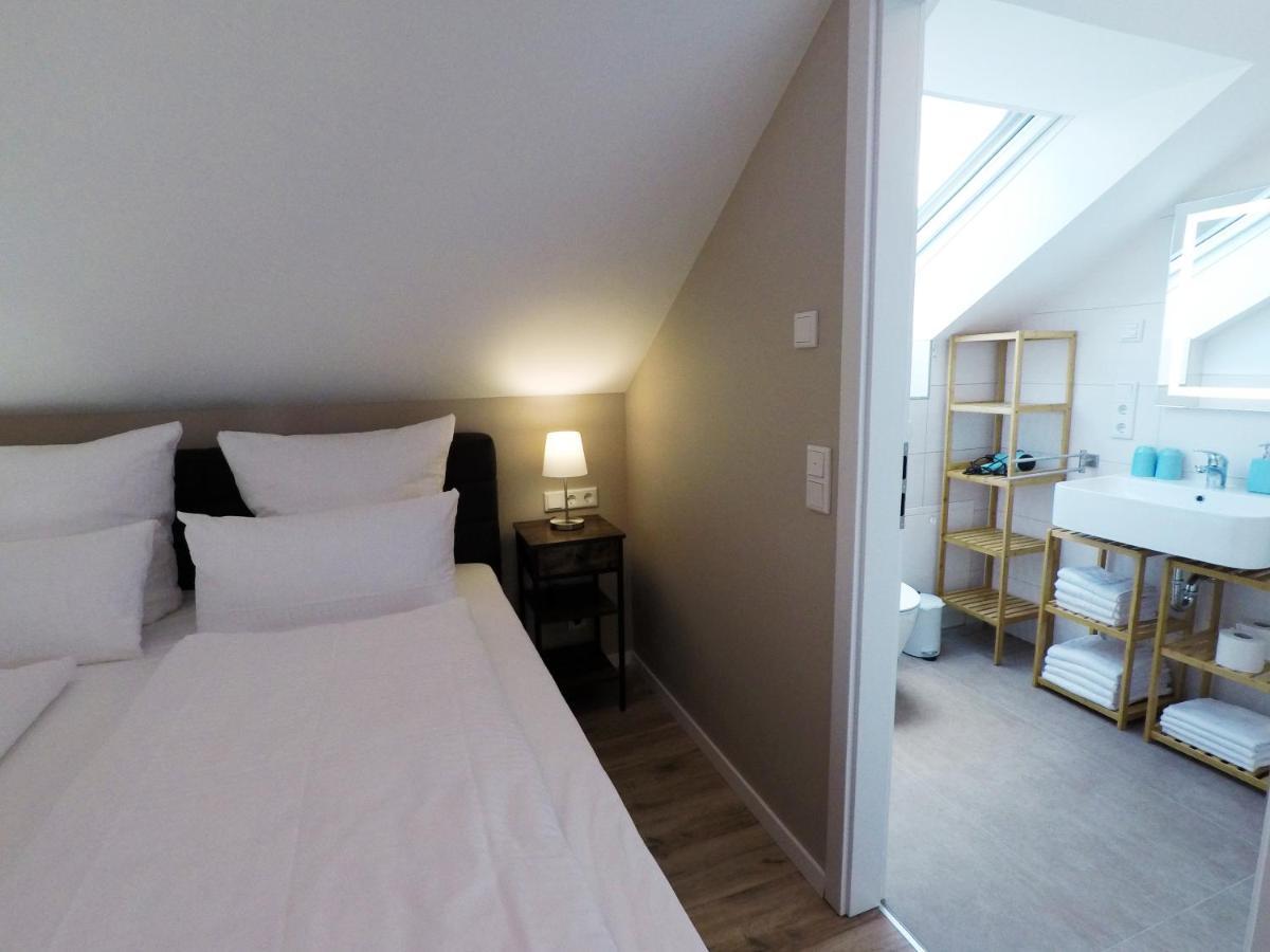 -Neubau- 30Qm Dach-Apartment Fulda Kültér fotó