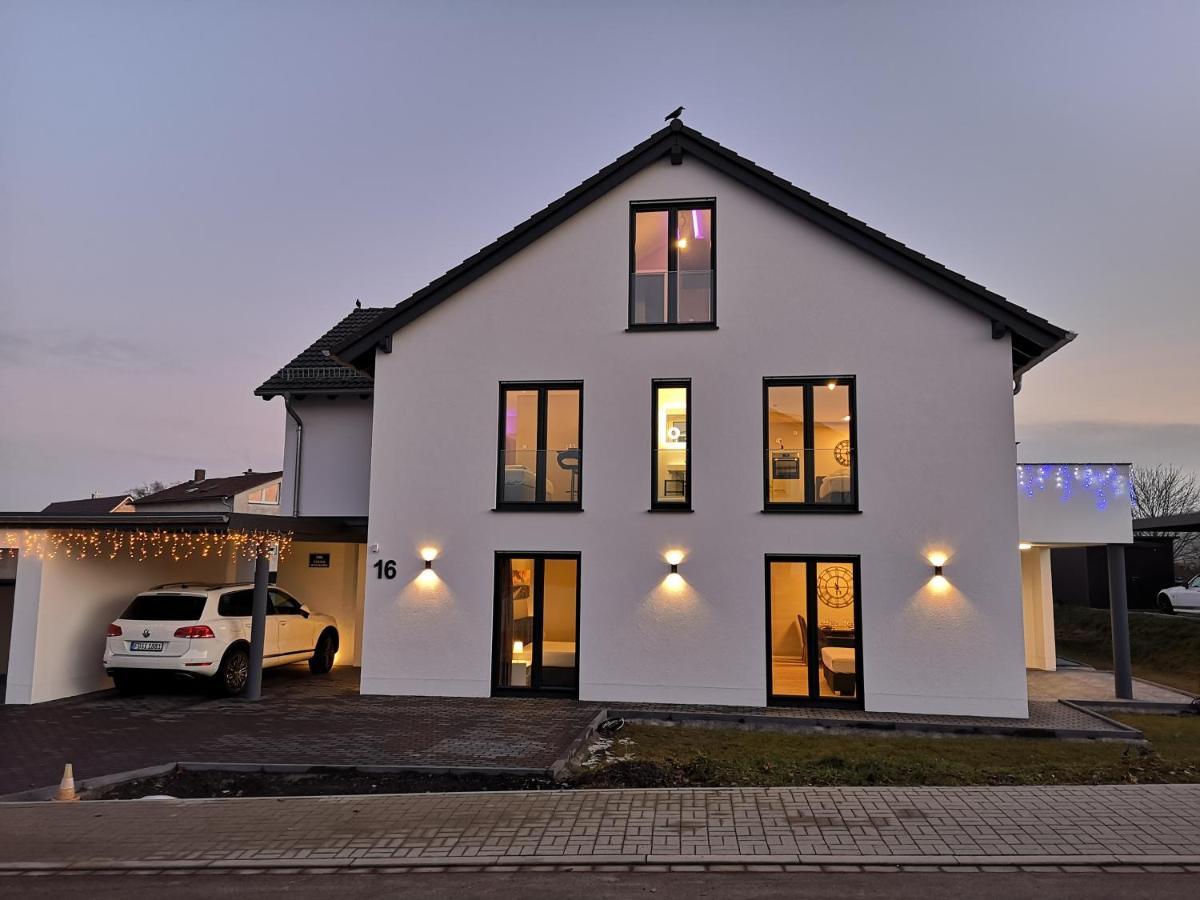 -Neubau- 30Qm Dach-Apartment Fulda Kültér fotó