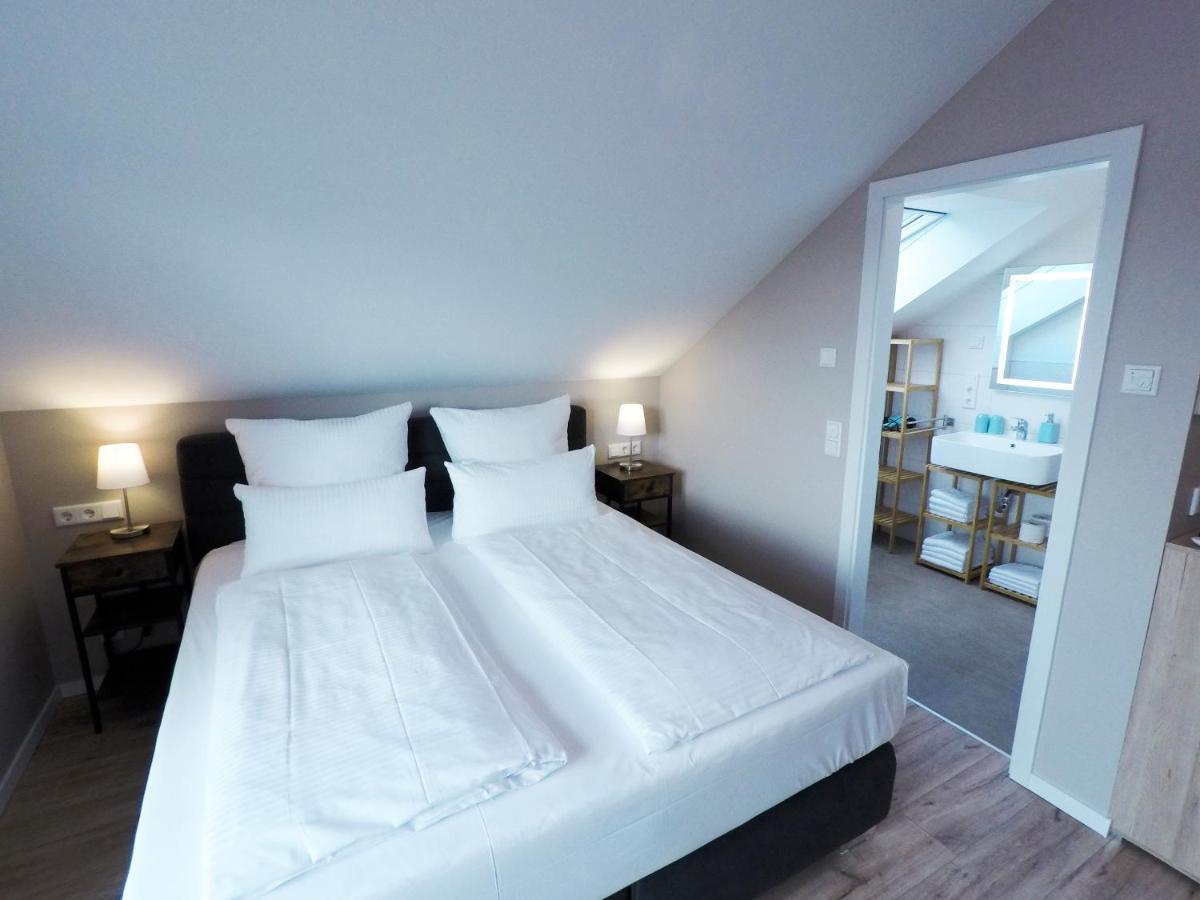 -Neubau- 30Qm Dach-Apartment Fulda Kültér fotó